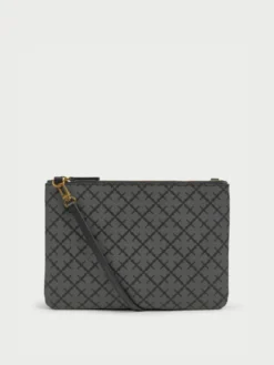 Ivy Clutch Light Charcoal