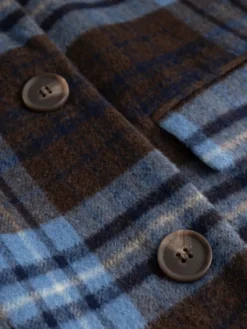 Jaci Coat Daliyah Blue Check
