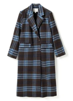 Jaci Coat Daliyah Blue Check