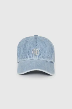 Jeremy Baseball Cap AB Bleached Blue Denim