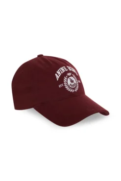 Jeremy Baseball Collegiate Cap Fig Burgundy