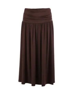 Jersey Skirt Brown
