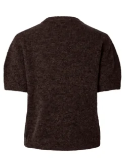 Johi SS Wool Blend Pullover Coffee Bean