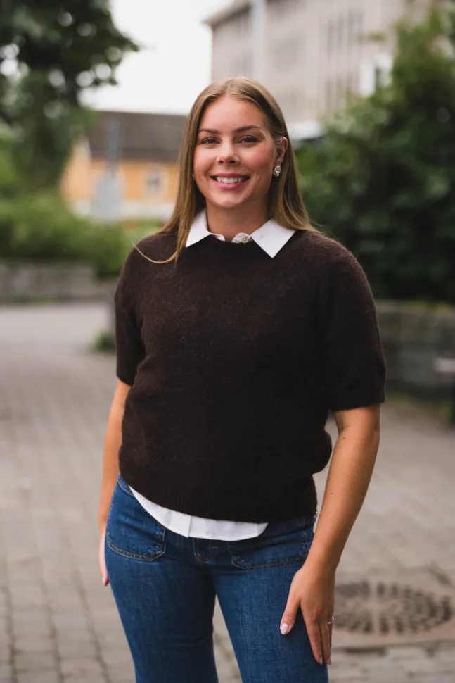Johi SS Wool Blend Pullover Coffee Bean