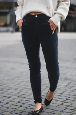 Jolie Pure 618 Navy Mini Corduroy Regular