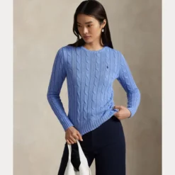 Julianna Long Sleeve Pullover New Litchfield Blue