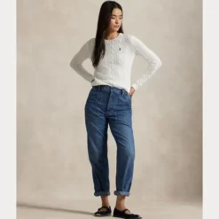 Julianna Long Sleeve Pullover White