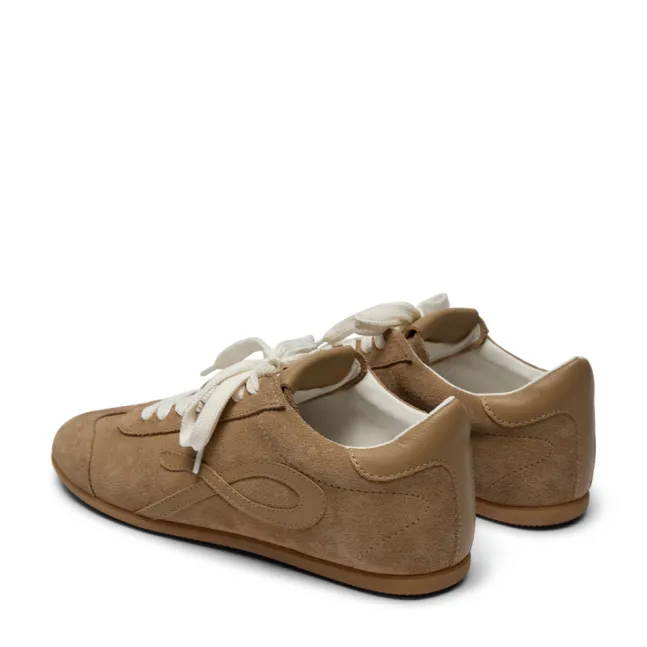 Juno Mushroom Suede Leather