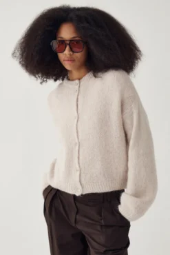 Kae Knit Cardigan Oyster
