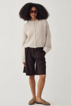 Kae Knit Cardigan Oyster