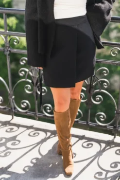 Kaia Wool Skirt Black