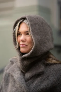 Kajsa Chunky Balaclava Brown