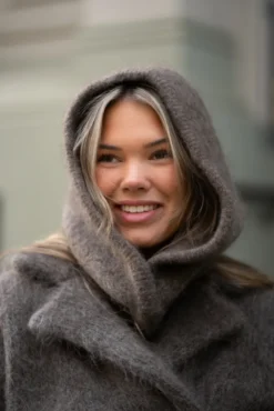 Kajsa Chunky Balaclava Brown