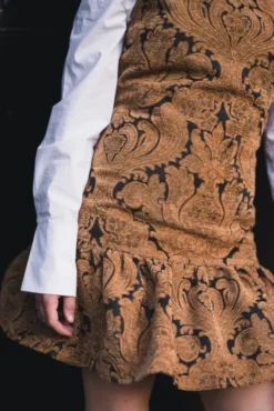 Kajsa Mini Dress Brown