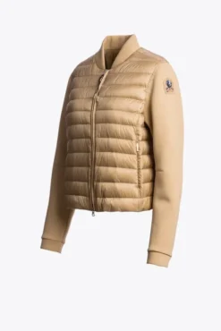 Kalysta Fleece/Nylon Jacket Ginger Root