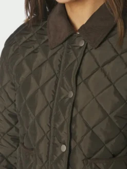 Kanya Quilt Jacket Khaki