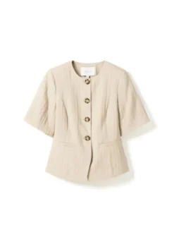 Kasaundra Blazer Oyster