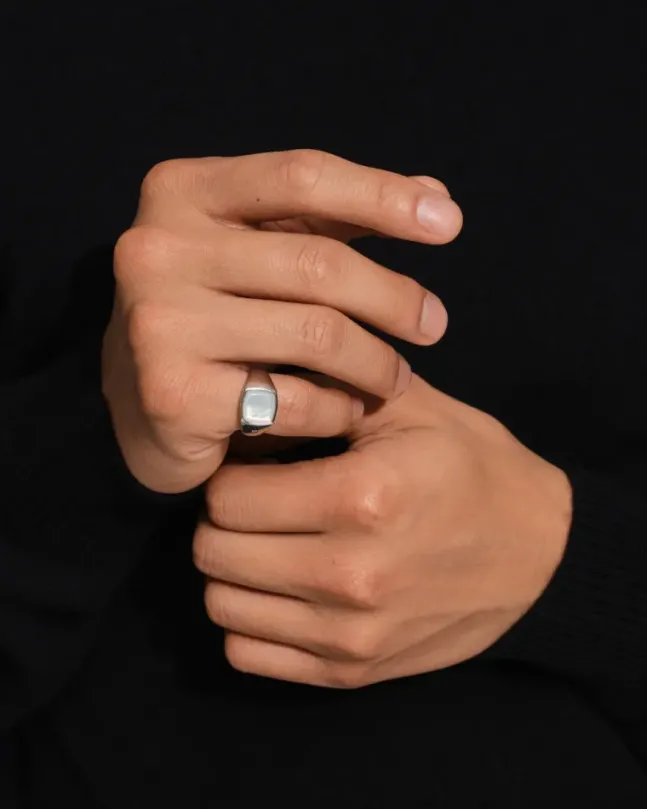Kay Ring White Mother Of Pearl
