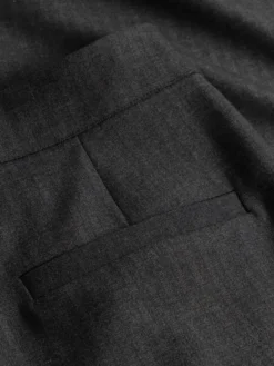 Kazia MW Pants Grey Herringbone