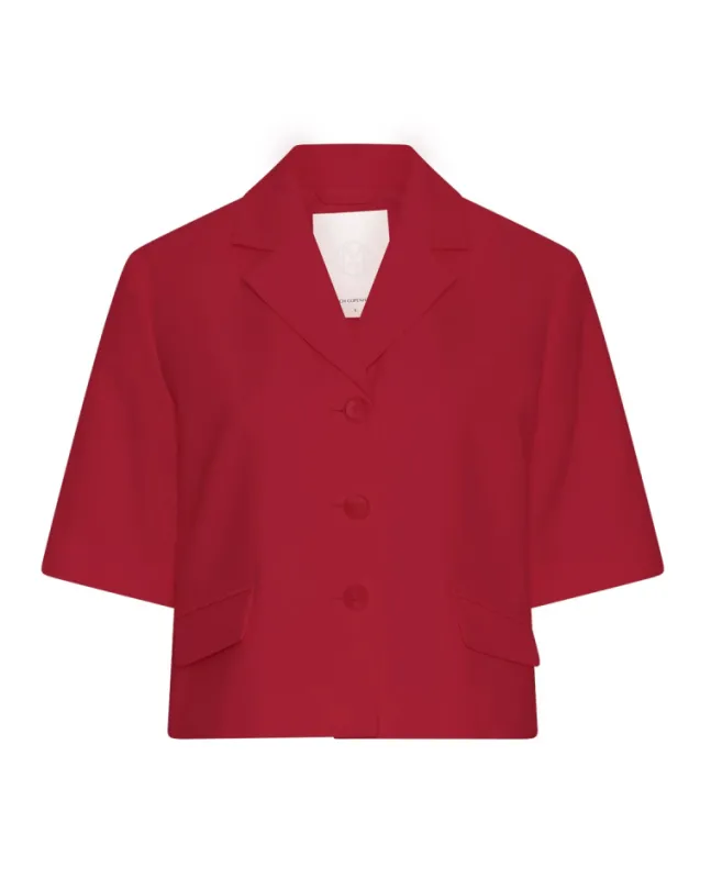 Keeley Edelmira 2/4 Blazer Rhubarb