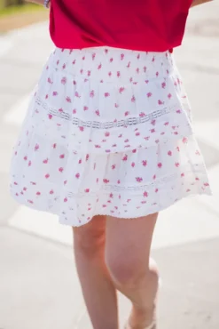 Kenia Fleurie Skirt Rose