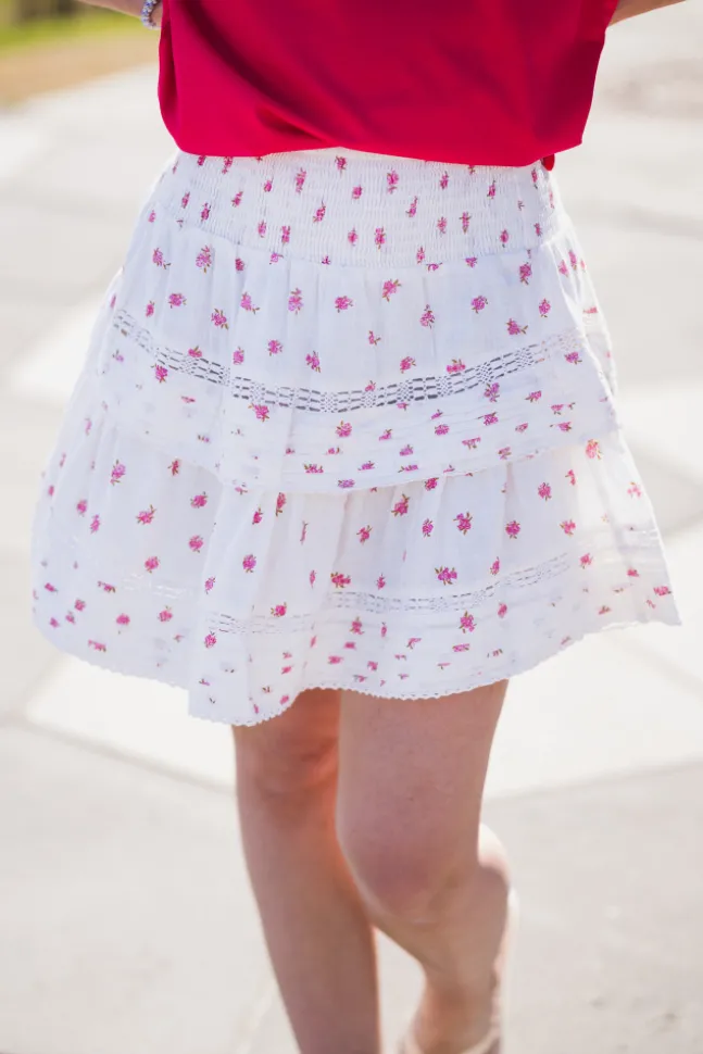 Kenia Fleurie Skirt Rose