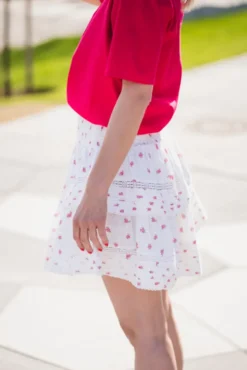 Kenia Fleurie Skirt Rose