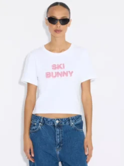 Kitty Fluffy Tee White