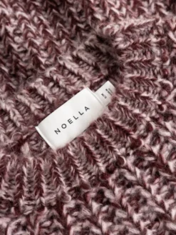 Lakisha Knit Burgundy Rose Mix