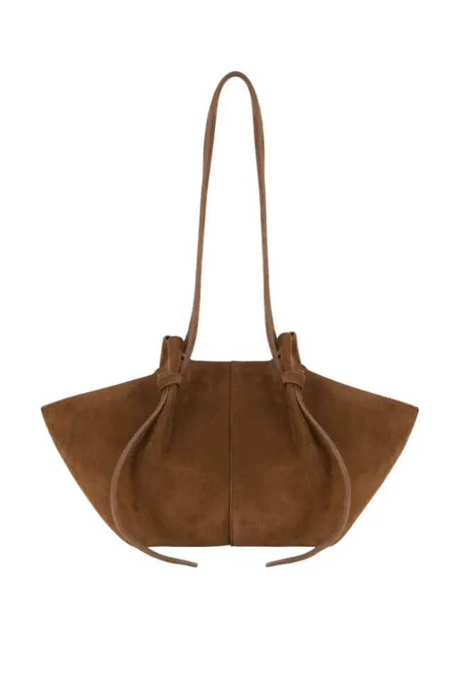 Large Mochi Suede Cognac