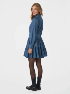 Latifana Denim Dress Blue