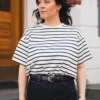 Leana Tee STP Egret/Sky Cap