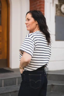 Leana Tee STP Egret/Sky Cap