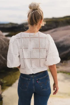 Lea 2/4 Shirt Egret