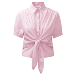 Lee Shirt Short Pink Cotton