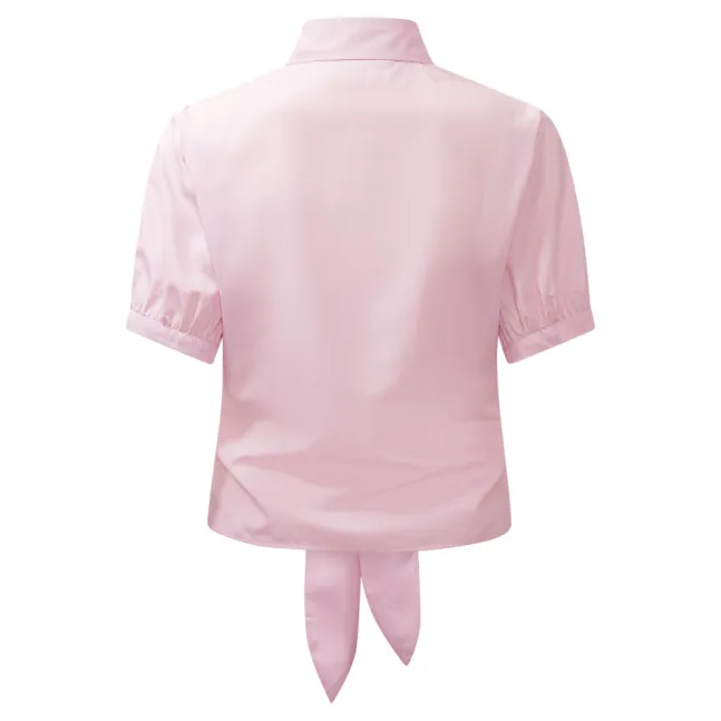 Lee Shirt Short Pink Cotton