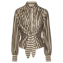 Lee Shirt Tan Stripe