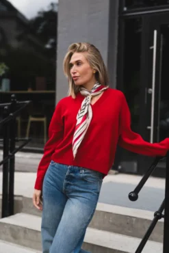 Lee Sweater Tango Red