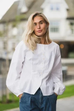 Lelo Fitted Shirt Pure White