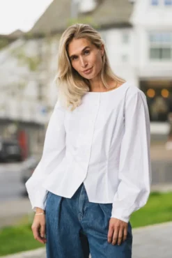 Lelo Fitted Shirt Pure White
