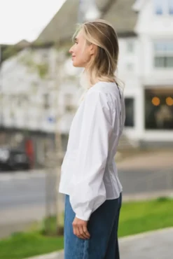 Lelo Fitted Shirt Pure White