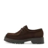 Leo Moc Toe Shoe Suede Brown