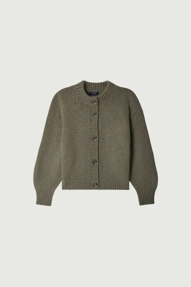 Leonard Cardigan Heather Grey