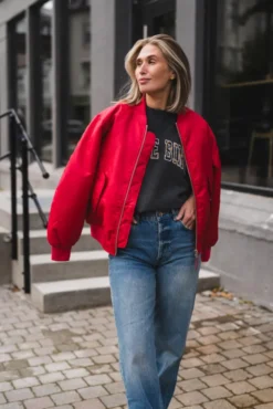Leon Bomber Tango Red