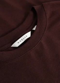 Lidie LS Top Burgundy Melange