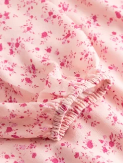 Lilith Maxi Dress Cheryl Pink Print