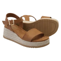 Lili Wedge Cognac