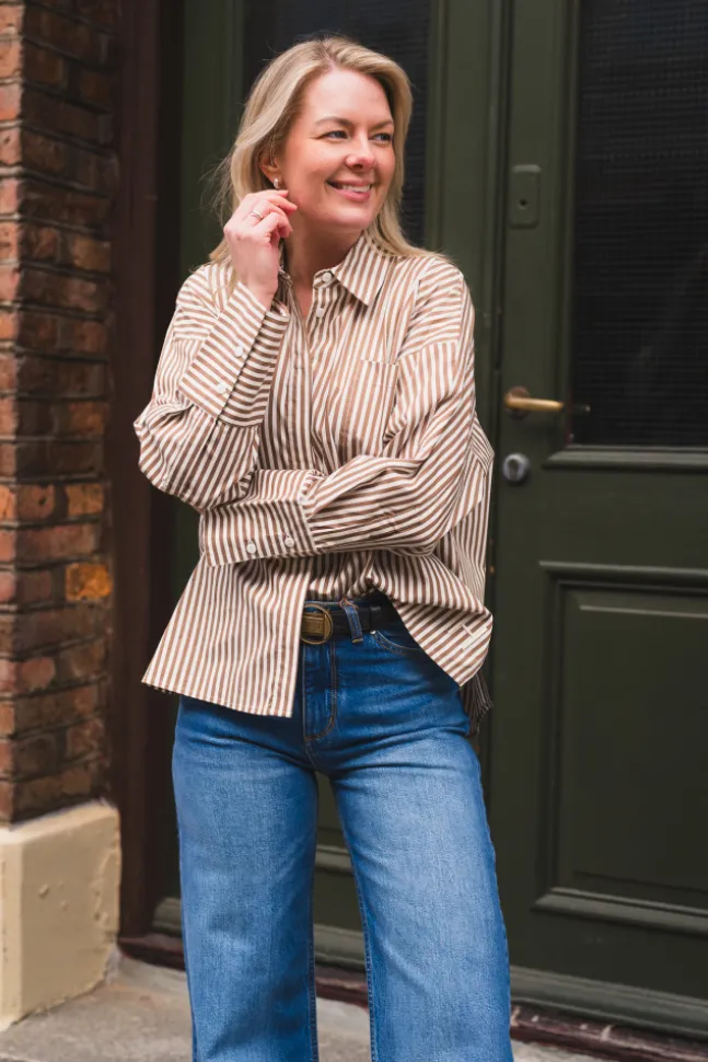 Lilly Shirt Brown Wren