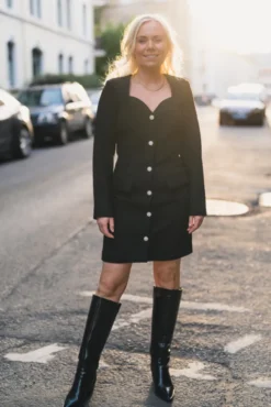 Lilo Mini Dress Black
