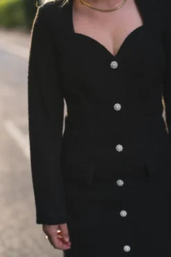 Lilo Mini Dress Black